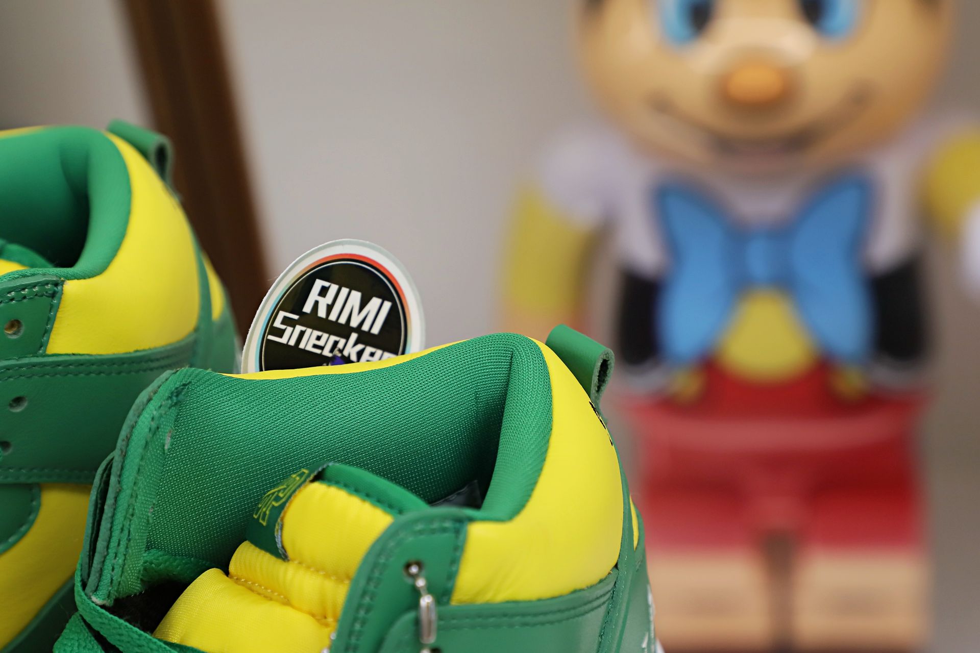dunk high S*p*e by any means green