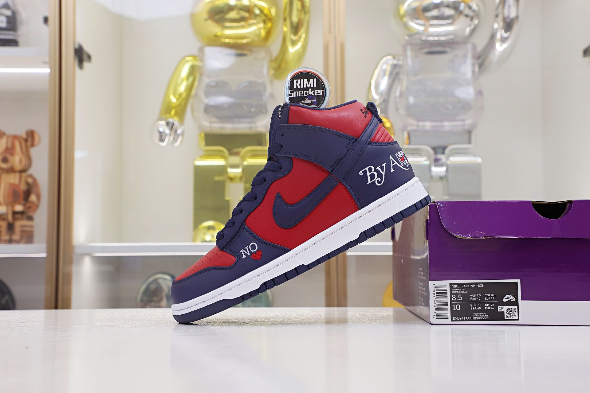 nike sb dunk high S*p*e by any means red