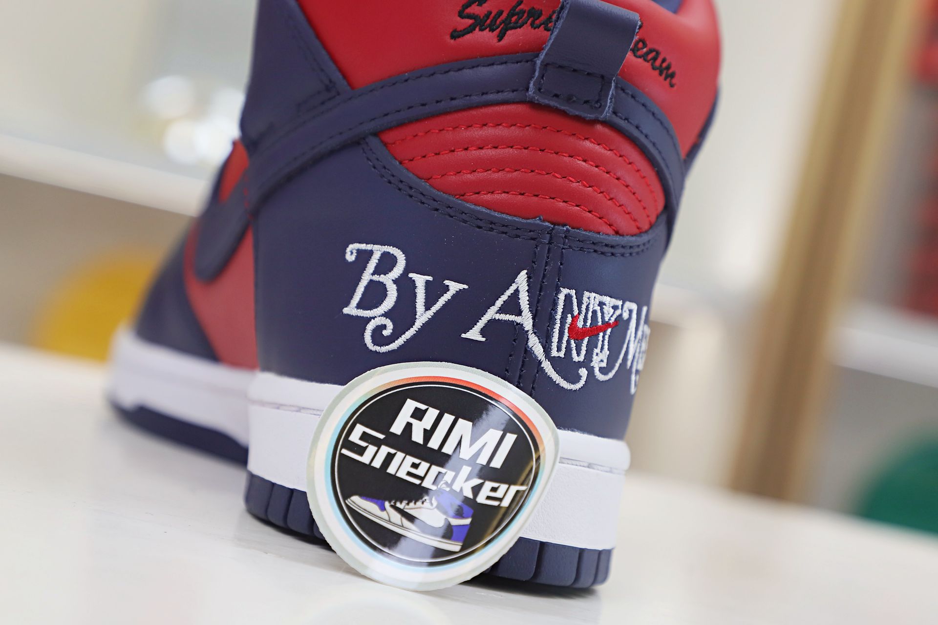 nike sb dunk high S*p*e by any means red
