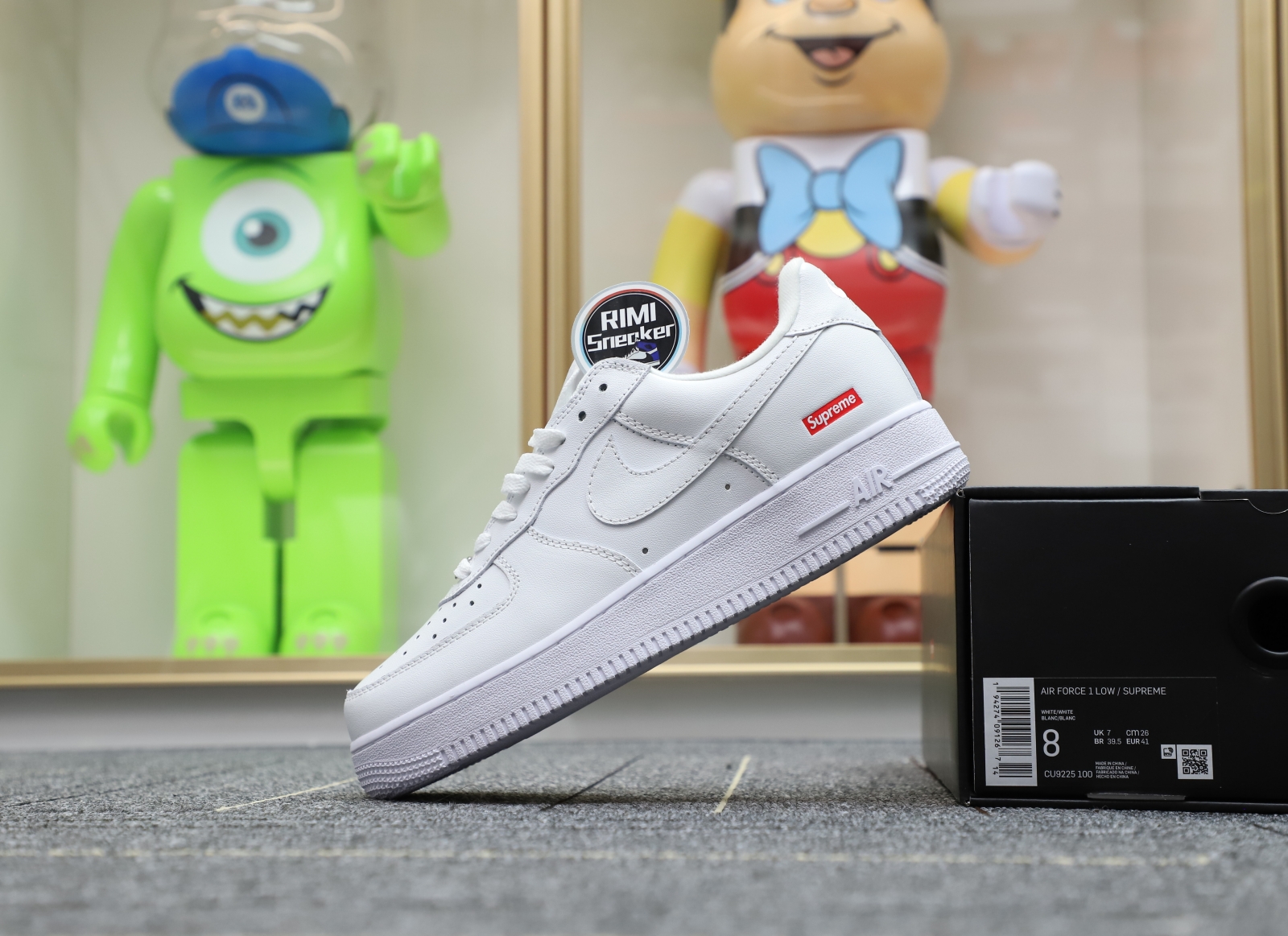S*p*e nike air force 1 low "box logo"