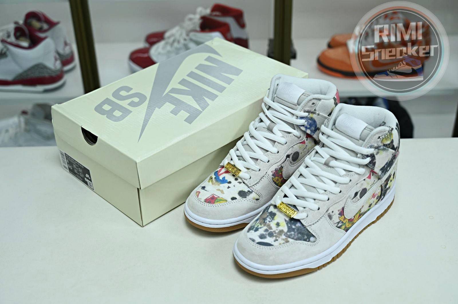 S*p*e x nike dunk sb high "rammellzee"