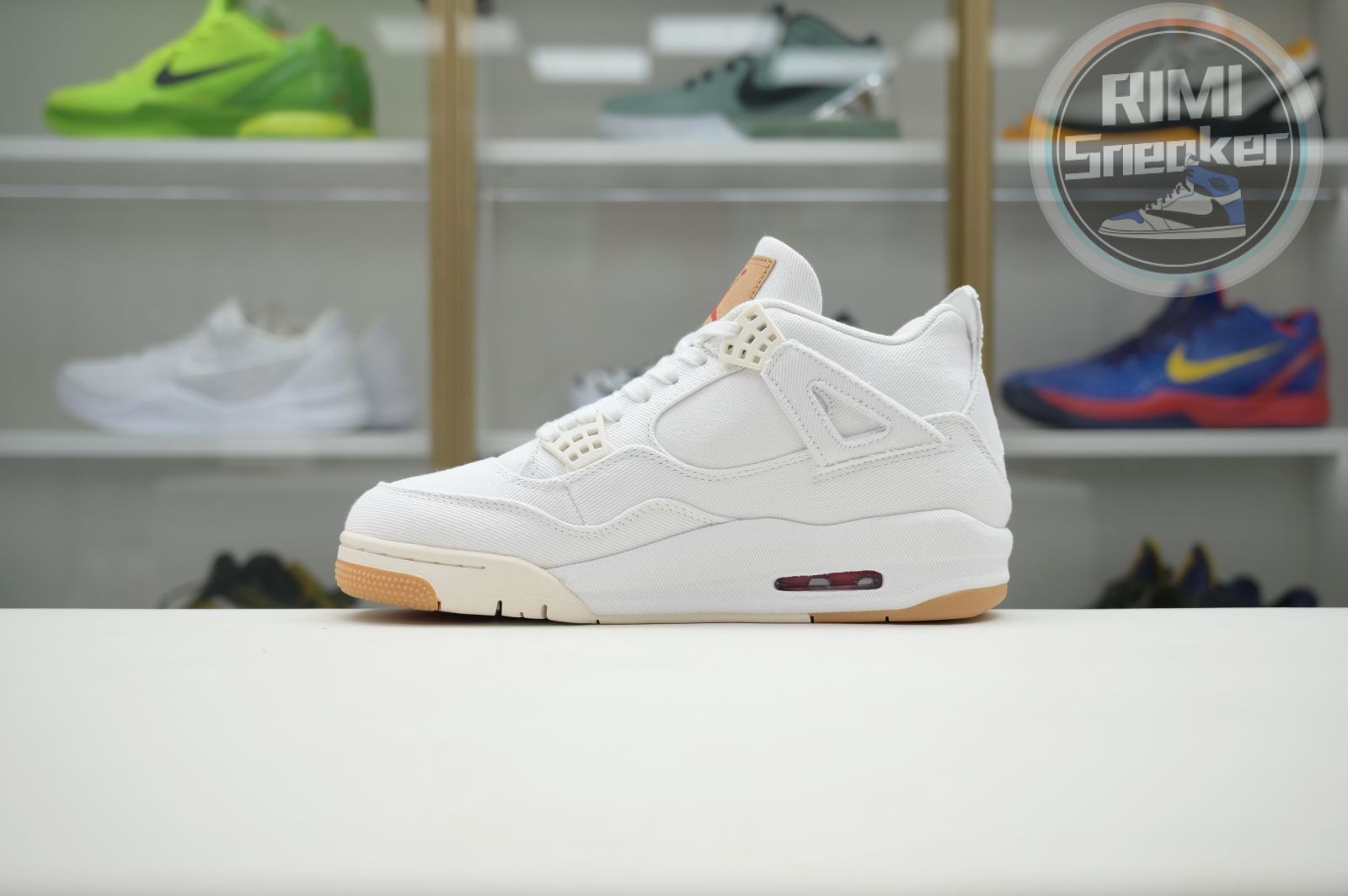jordan air jordan 4 L*v*s white (L*v*s tag)