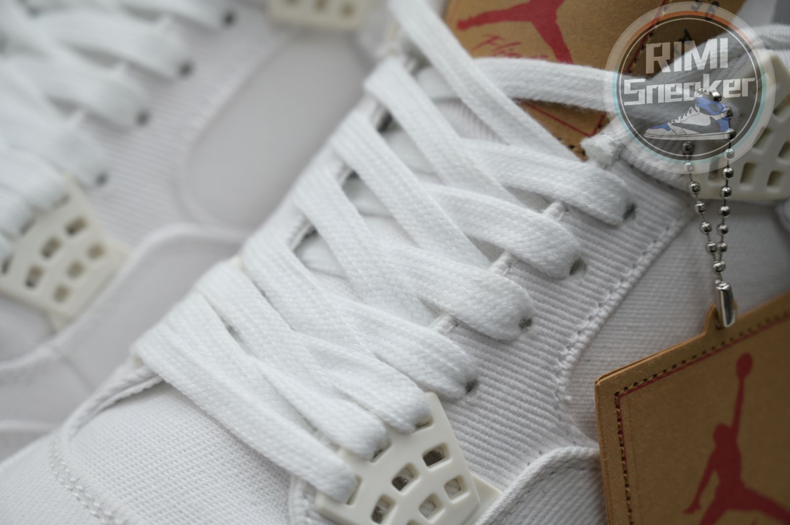 jordan air jordan 4 L*v*s white (L*v*s tag)