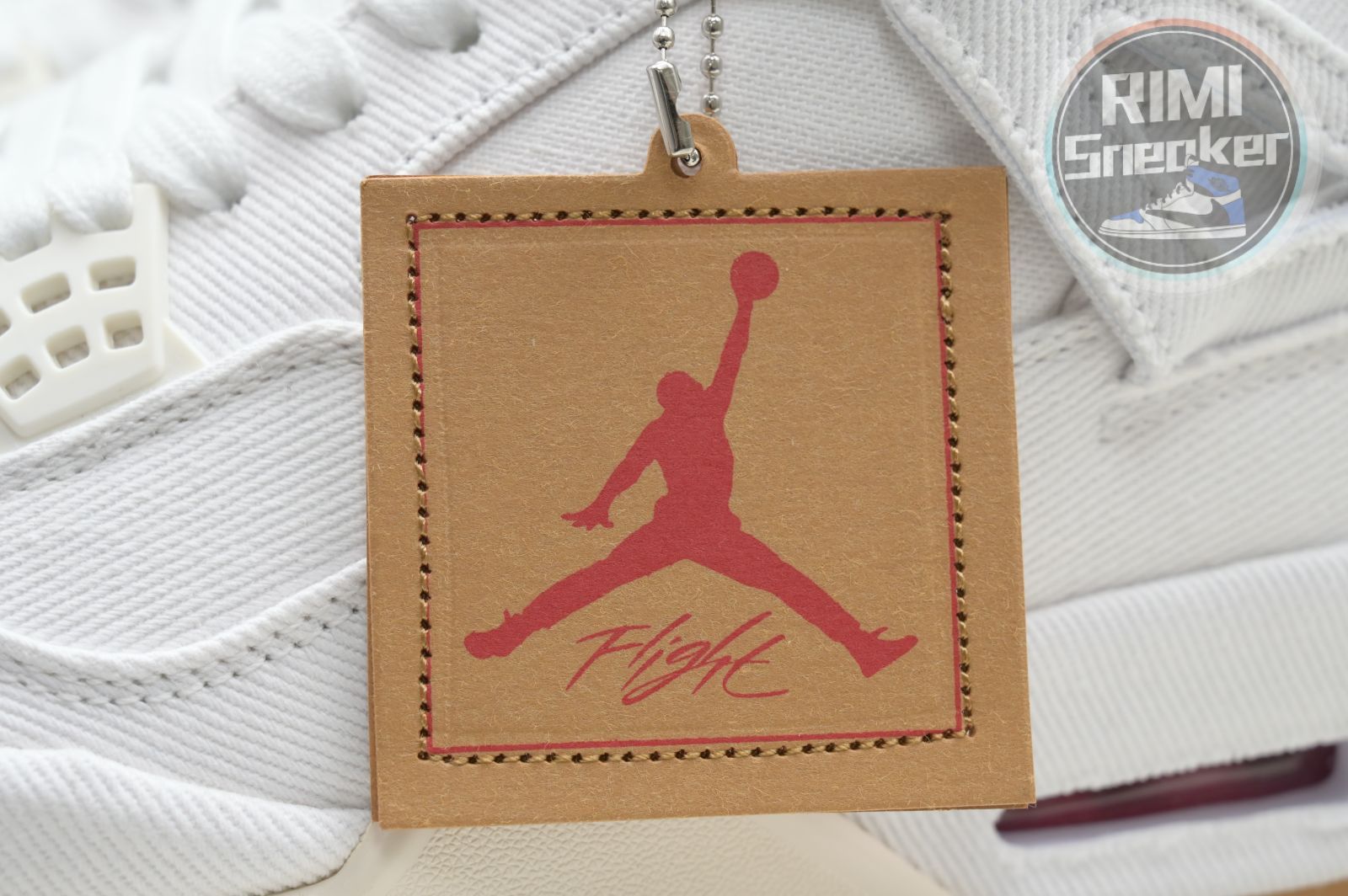 jordan air jordan 4 L*v*s white (L*v*s tag)