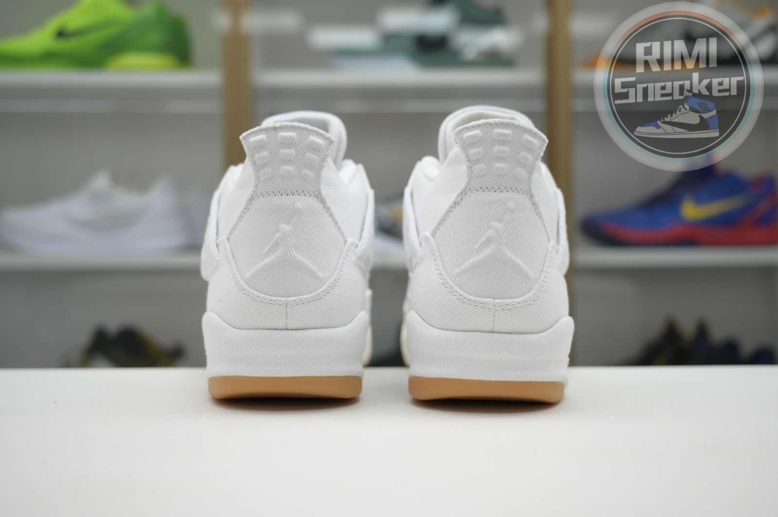 jordan air jordan 4 L*v*s white (L*v*s tag)