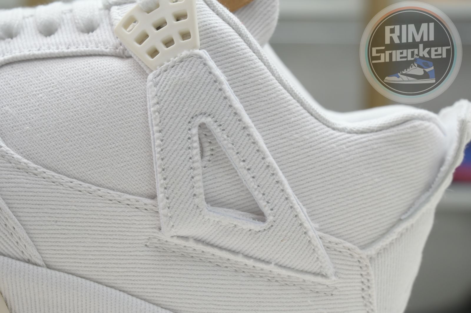 jordan air jordan 4 L*v*s white (L*v*s tag)